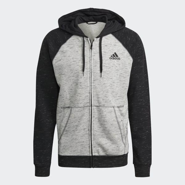 Essentials Melange Small Logo Hoodie