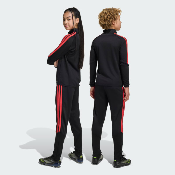 Schwarz Tiro26 League Kids Trainingshose, Regulär geschnitten