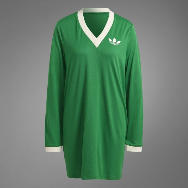 adidas Adicolor 70s Cali Tee Dress Green adidas Singapore