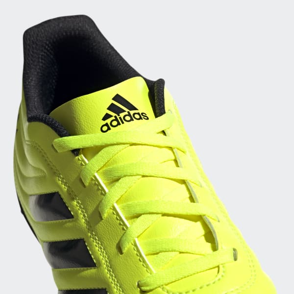 Botines adidas amarillo fluor deals
