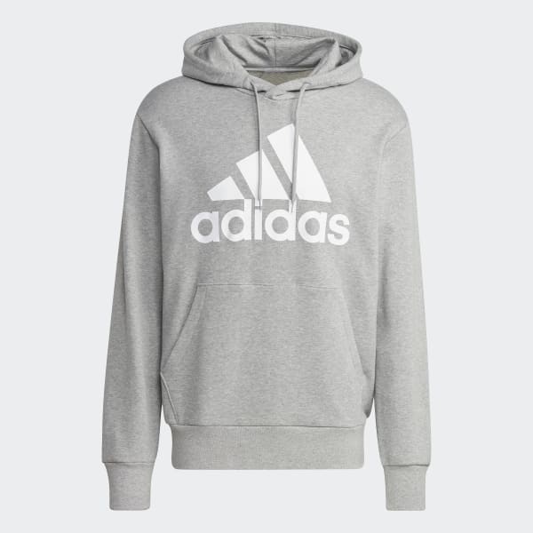Grijs Essentials French Terry Big Logo Hoodie