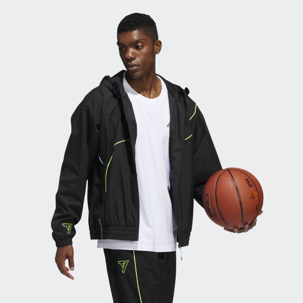 Black Trae Windbreaker