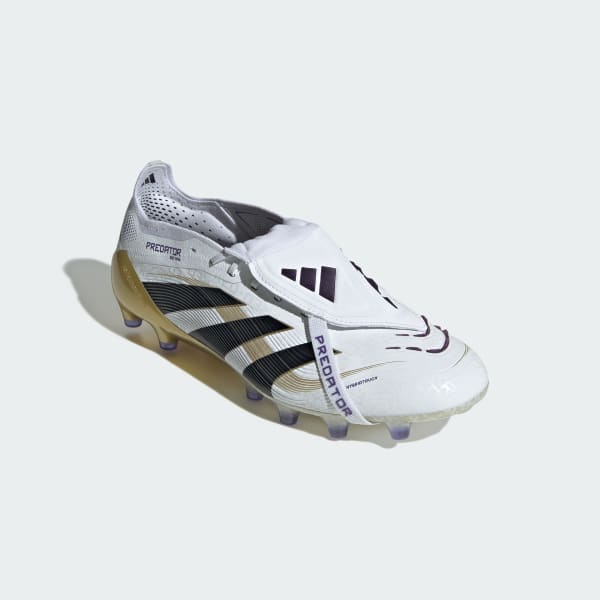 Bianco Scarpe da calcio Predator Elite Fold-Over Tongue Artificial Grass