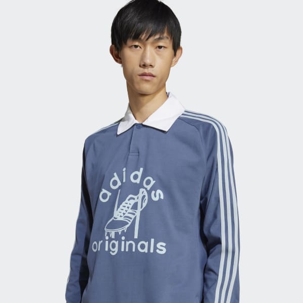 アディダス ラグビー ポロシャツ - ブルー | アディダス ジャパン