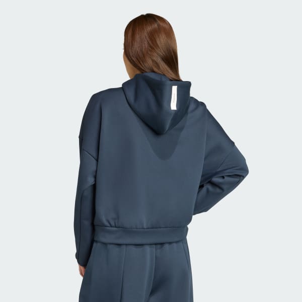 Bla adidas Z.N.E. Full-Zip hættetrøje