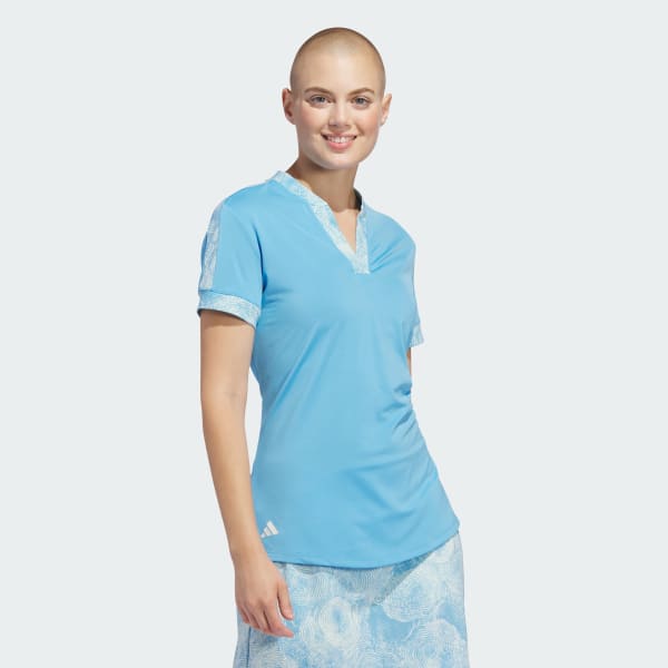 Blau Women's Ultimate365 Printed Poloshirt