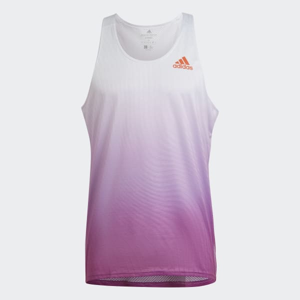 Paars Adizero Engineered Singlet DO844