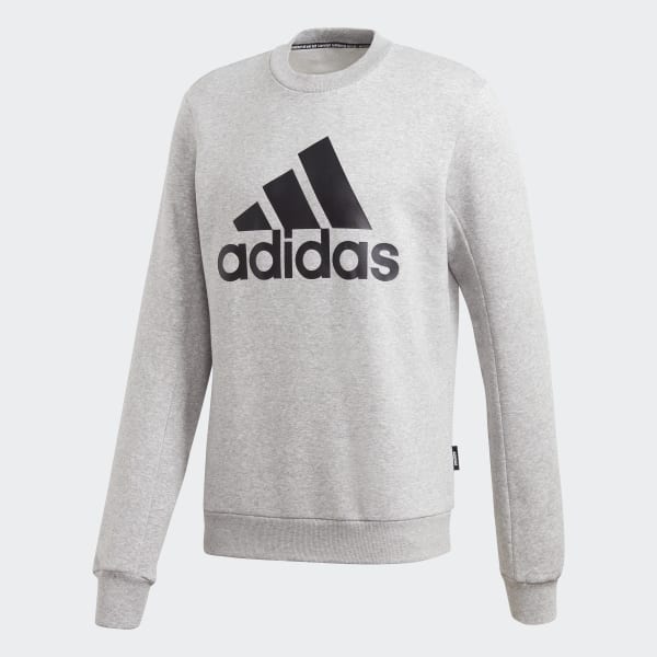 adidas Badge of Sport Fleece Genser Grå | adidas Norway adidas Badge of Sport Fleece Genser Grå | adidas Norway