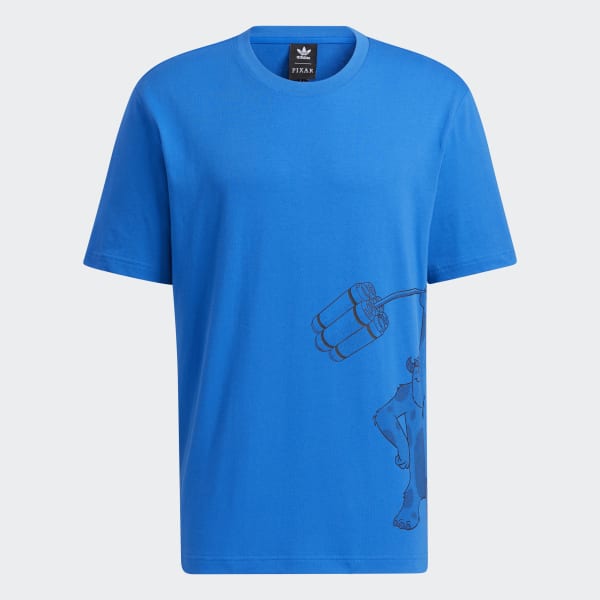 Azul Playera Manga de Manga Corta TF332