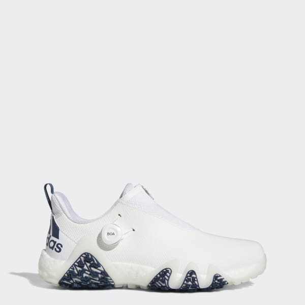 アディダス　コードカオス22 ボア/ホワイト×ネイビー GO/LOOK!（ゴルック） | adidas コードカオス22 BOA ホワイト
