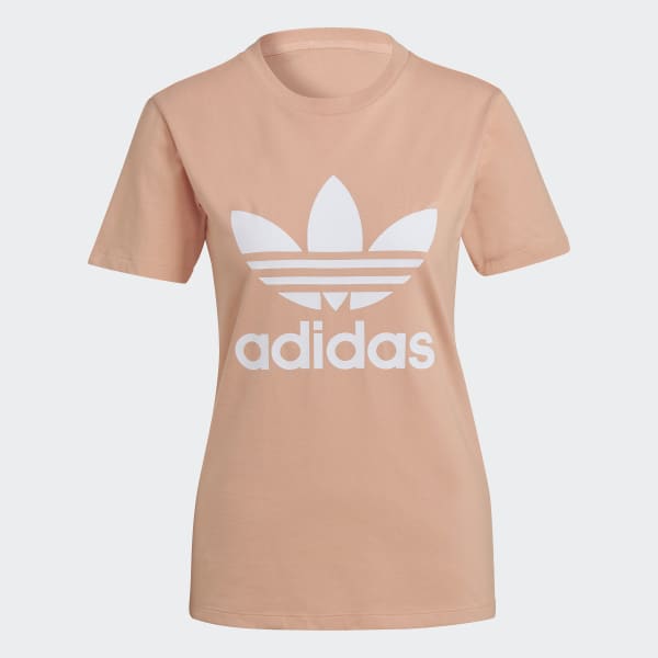 Pink Adicolor Classics Trefoil Tee