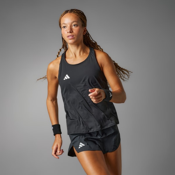 Black Adizero Essentials Running Short
