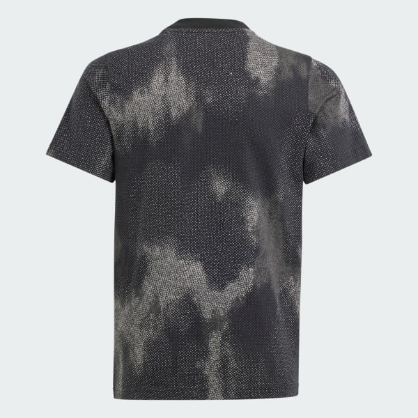 Negro Playera Estampada Future Icons Niños