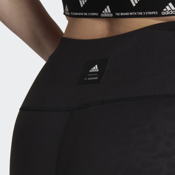 Schwarz 11 Honoré 7/8 Flared Tight – Große Größen P1616