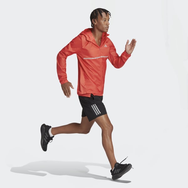 Rot Own the Run Jacke