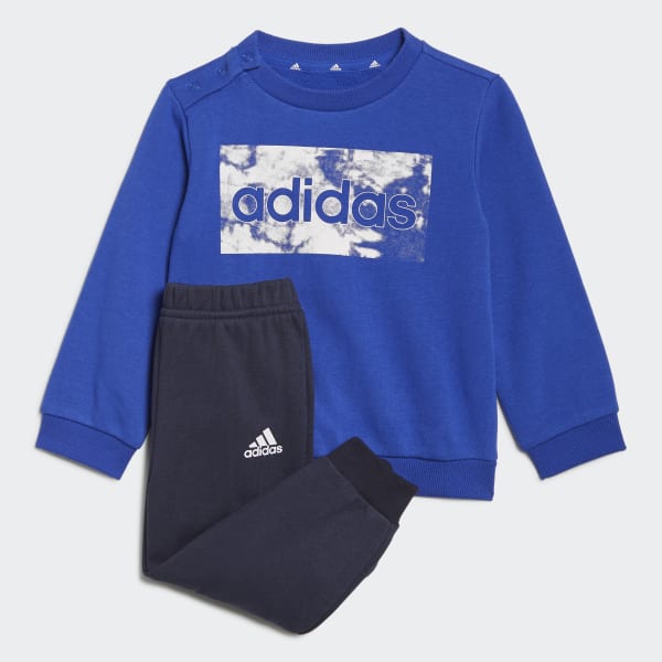 Niebieski adidas Essentials Sweatshirt and Pants 29259