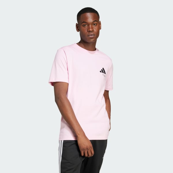 Pink Lounge Verbiage Friends of Sport Graphic Tee