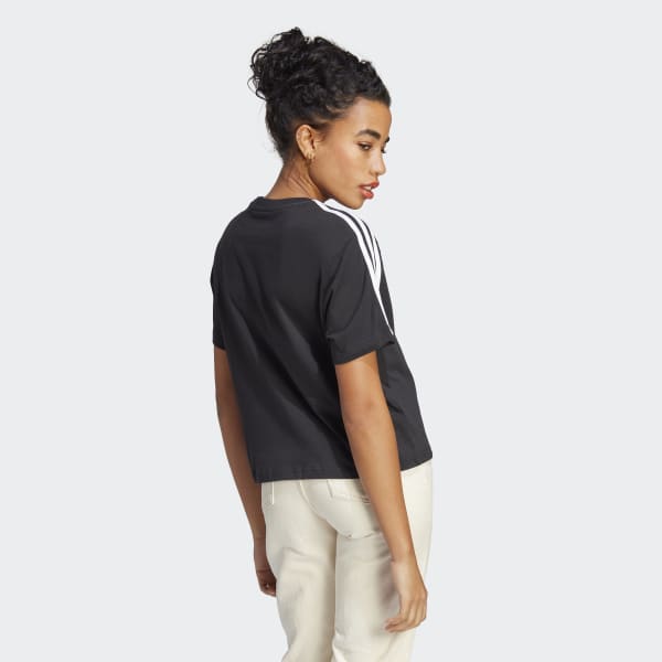 Essentials 3 Stripes Single Jersey Croptop