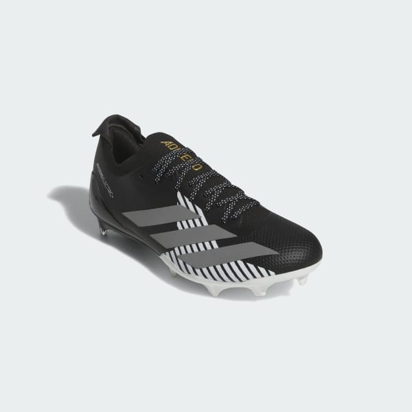 Schwarz Adizero Electric+ Fußball-Softspikes