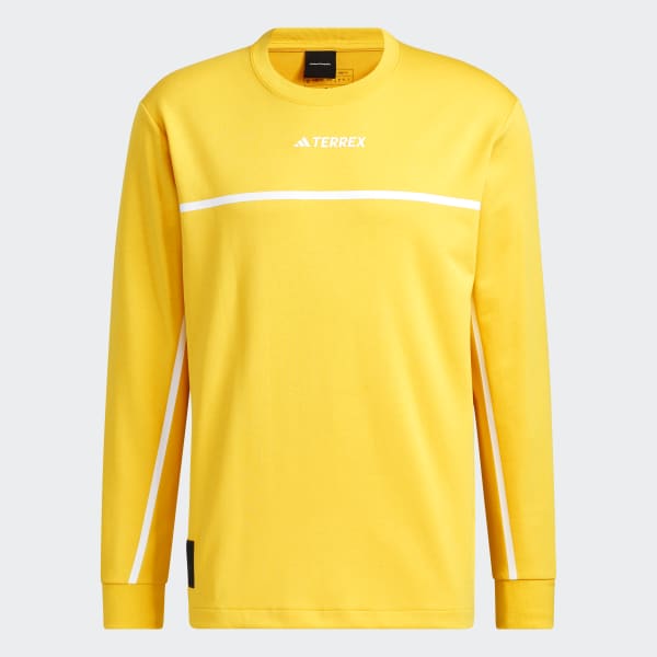 Yellow National Geographic Long Sleeve Tech Tee