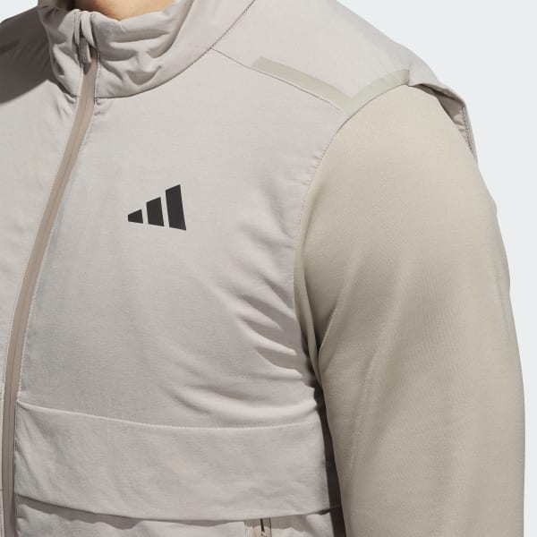 adidas Ultimate365 Tour Frostguard Full-Zip - Beige | adidas Belgium
