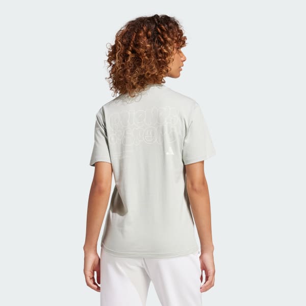 Cinza Camiseta Estampada Lounge Verbiage