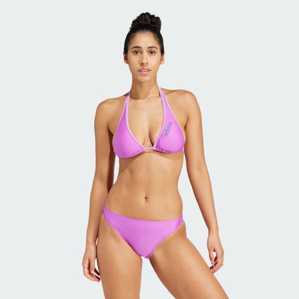 Purple Padded Neckholder Bikini