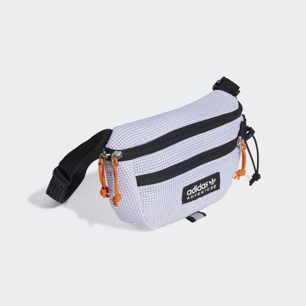 White adidas Adventure Waist Bag Small