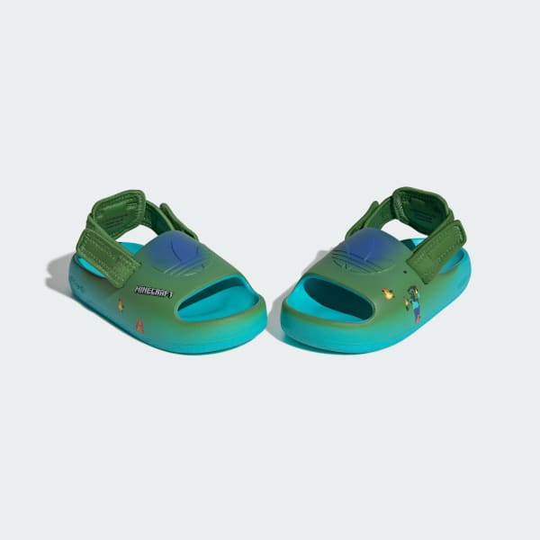 adidas x Minecraft Adifom Adilette Slides Kids