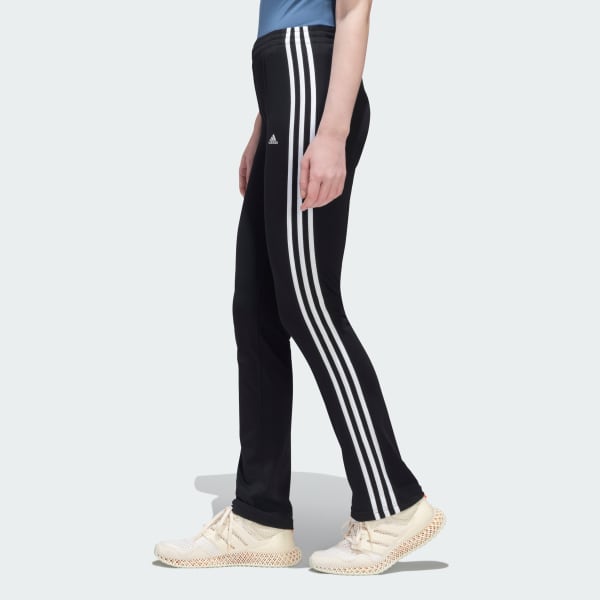 Black 3 STRIPES YOGA PANTS