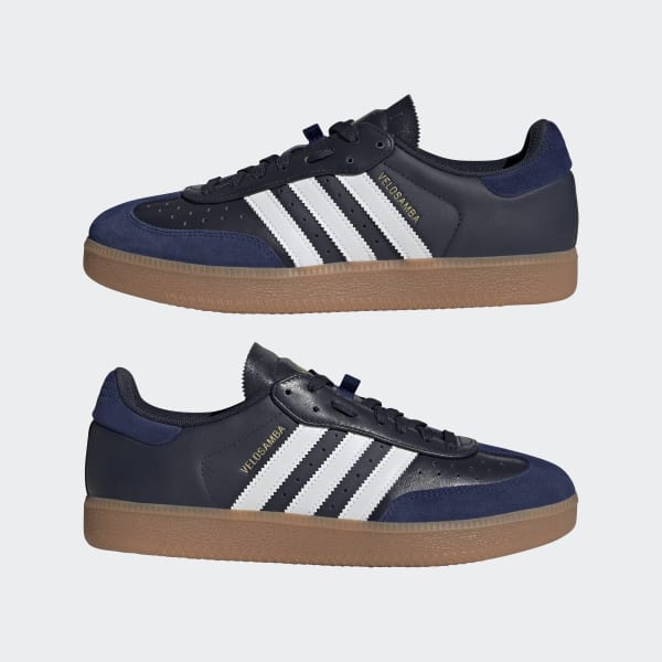 adidas VELOSAMBA ベロサンバ　ネイビー　SPDシューズ adidas Velosamba Leather Shoes - Blue | Free Shipping with