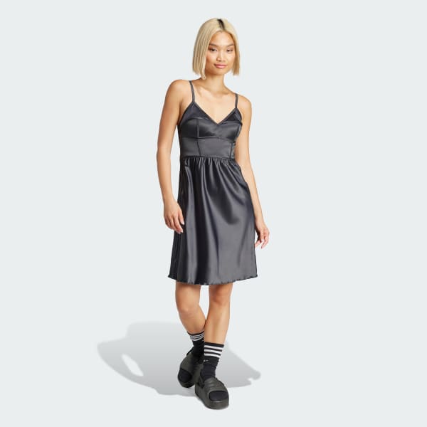 adidas Satin Dress Grey adidas Singapore