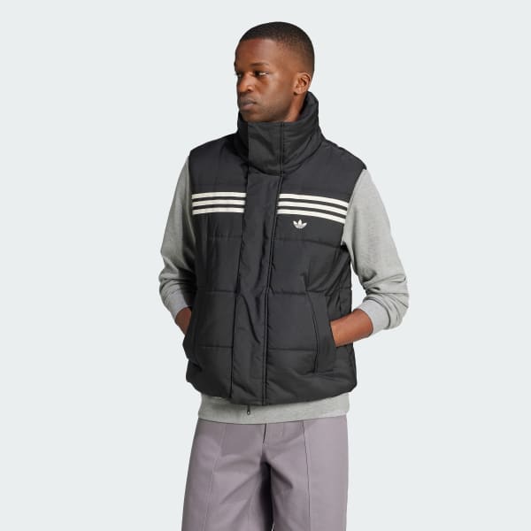 Black adidas Originals 70s Padded Gilet