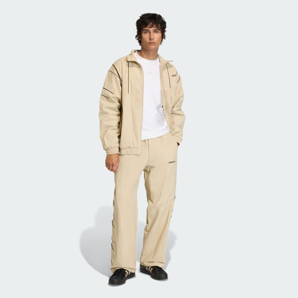 Beige Cutline Treningsbukse