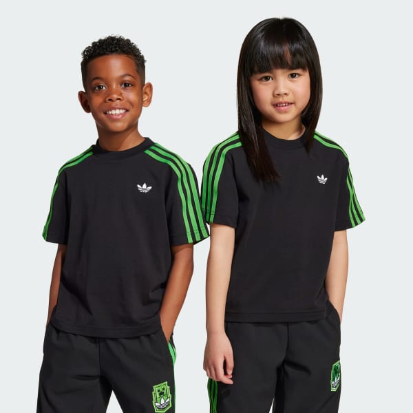 Negro Camiseta adidas x Minecraft (Niños)