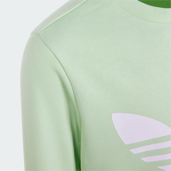Green Trefoil Crew Sweatshirt