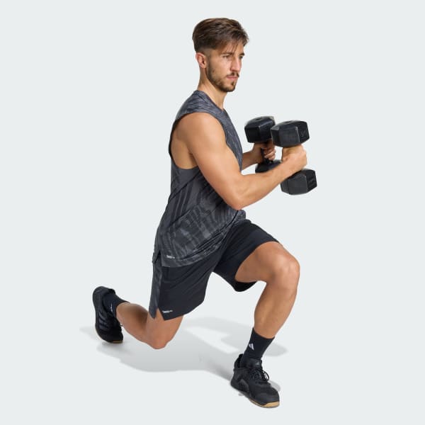 Đen QUẦN SHORT TẬP LUYỆN TECH ESSENTIALS