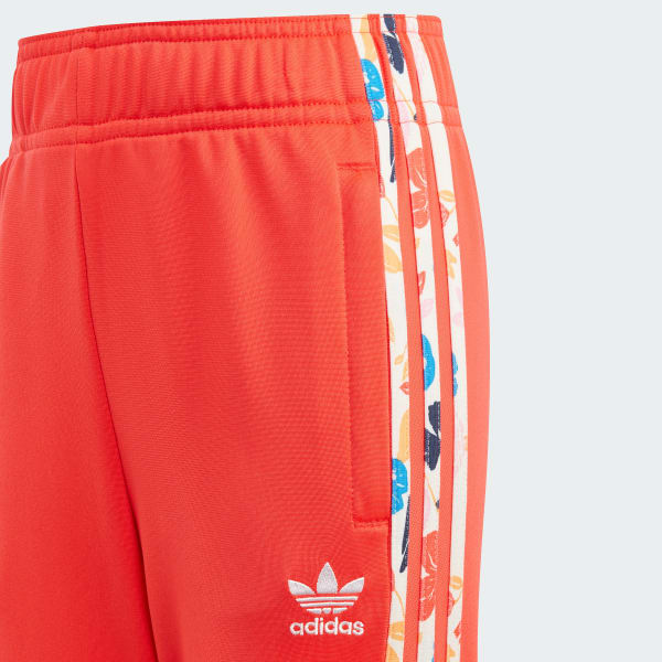 Adidas floral sale shorts tracksuit