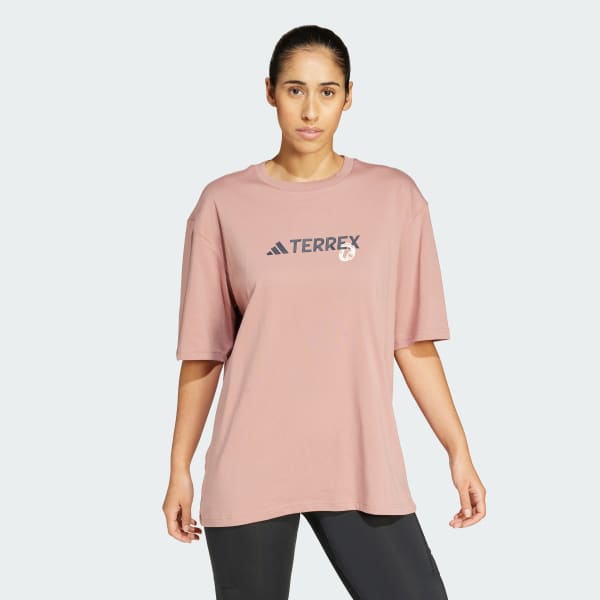 Pink Terrex Back Graphic Tee