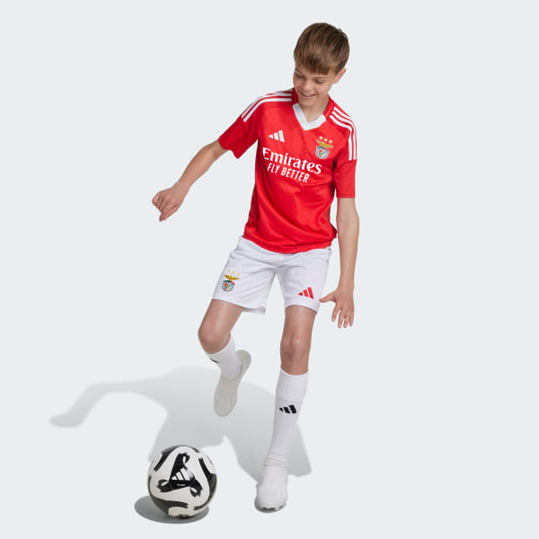 Rood Benfica 24/25 Thuisshirt Kids