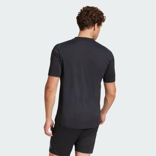 Negro Camiseta entrenamiento Tiro 25 Pro