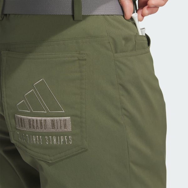 アディダス 【ゴルフ】撥水 バック エンブロイダリー 5ポケットパンツ