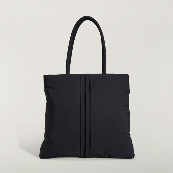 Siyah Y-3 Dolgulu Tote Çanta