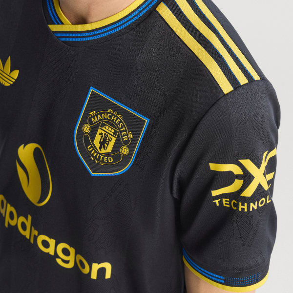 สีดำ เสื้อแข่งเกรดนักเตะชุดที่สาม Manchester United 25/26