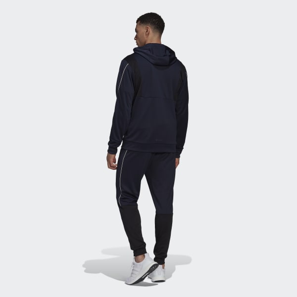 adidas Ribbed AEROREADY Tracksuit - Blue | adidas UK