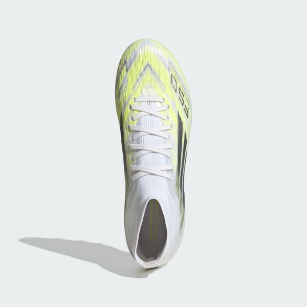 Hvit F50 SPARKFUSION PRO Mid Cut Firm Ground / Artificial Ground Fotballsko, dame