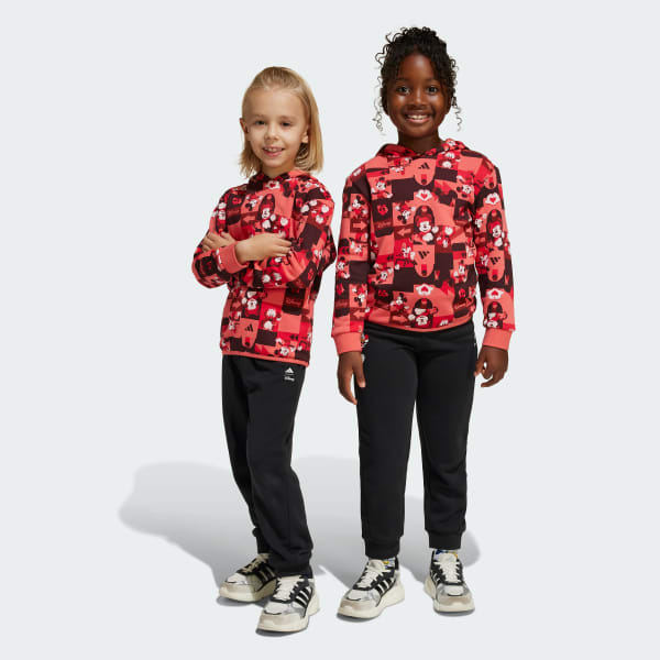 Red Disney Mickey Mouse Jogger Set