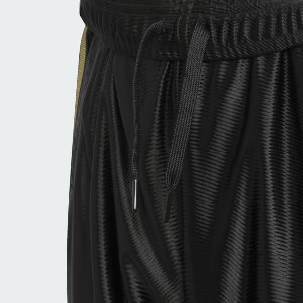 ブラック STADIUM GOLD レギュラーフィット トリコット ウォームアップ パンツ キッズ