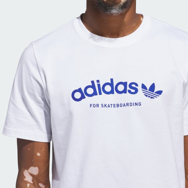 Adidas short sleeve logo tee sales