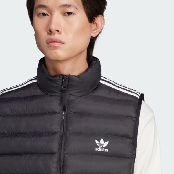 - Padded Collar US Lifestyle adidas Black Vest Stand-Up | Men\'s Puffer | adidas